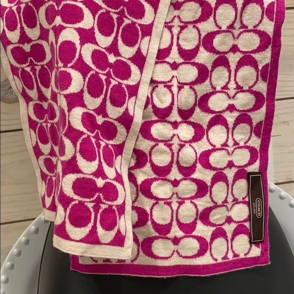 ✨NWOT Coach Scarf!✨ - Picture 6 of 6